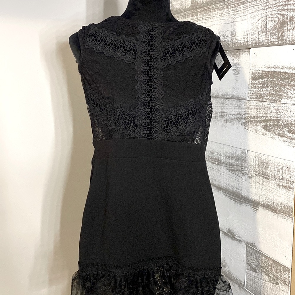 Super cute black lacy dress